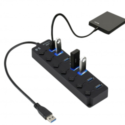 Hub USB 7 puertos