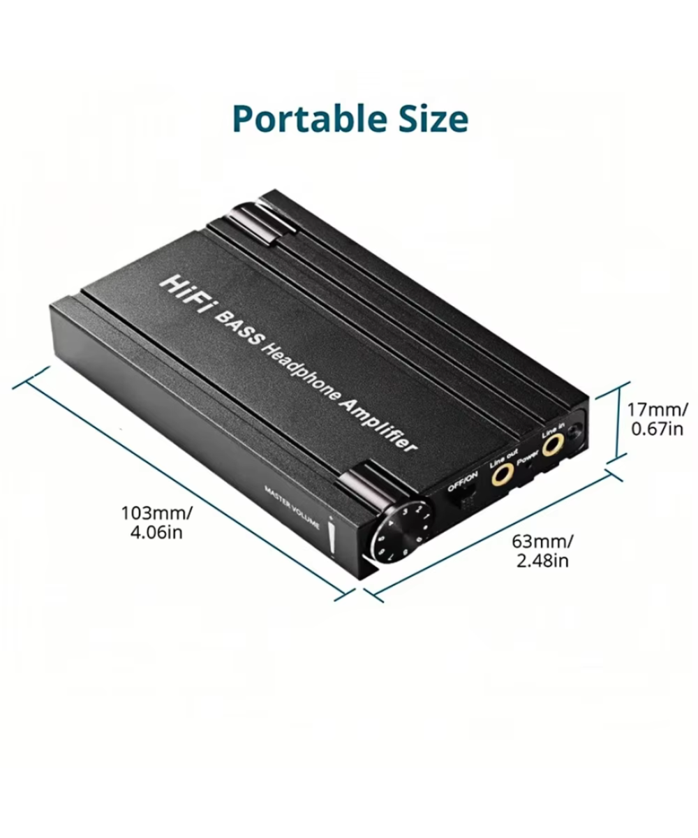 Amplificador de audio para auriculares