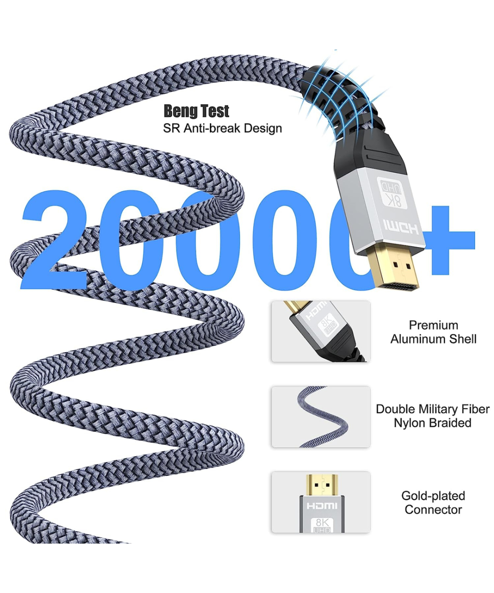 Cable 8K HDMI HD2.1V