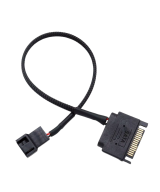 cable sata con conexion de ventilador SATA