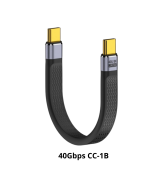Cable USB c 13.5cm CC-1B y CC-MF 40gbps