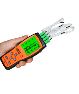 Medidor de temperatura de 4 canales Smart Sensor AS887K