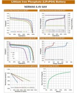 Bateria de lifePO4 recargable Nermak 6.4V 6AH 38.4WH