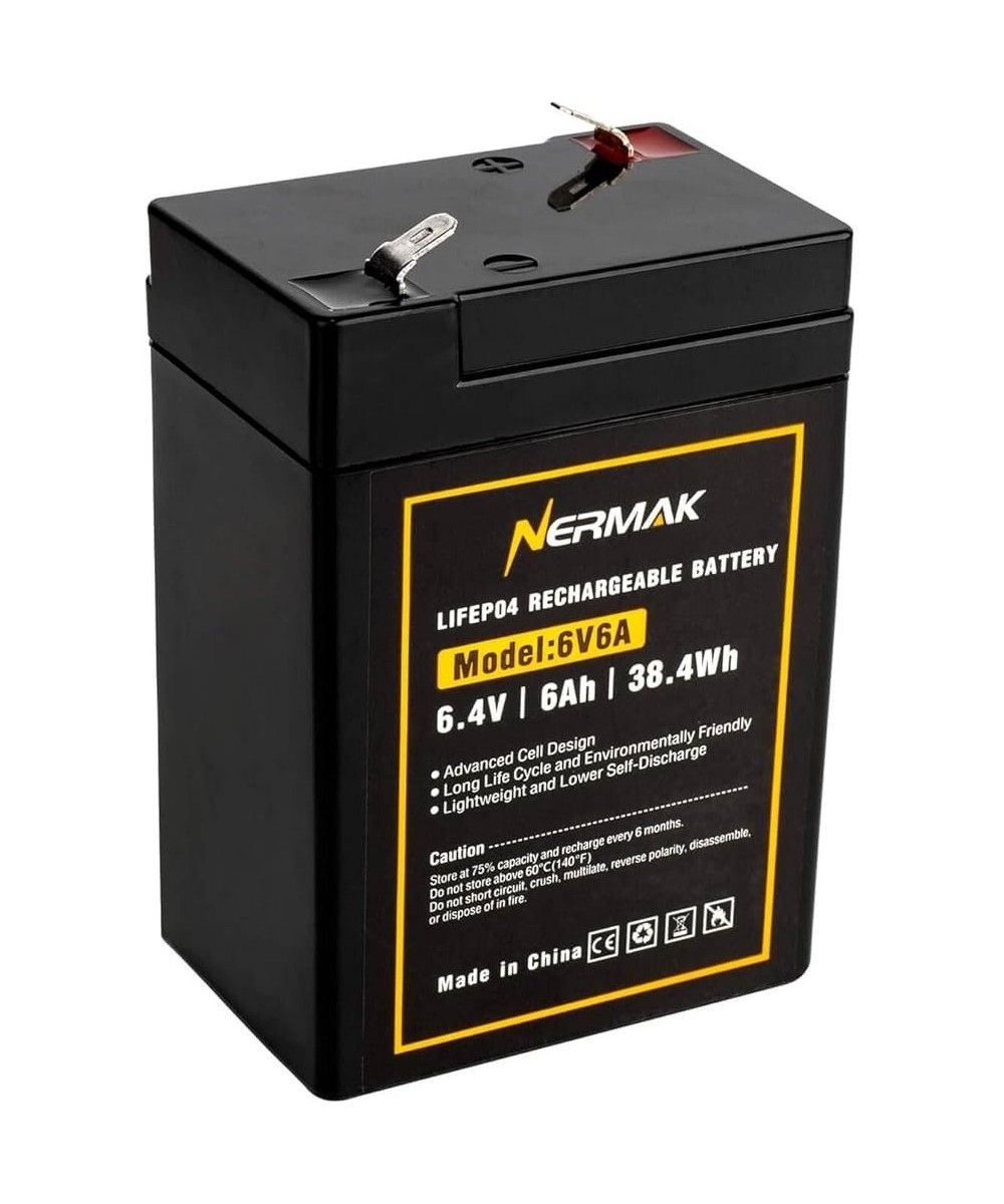 Bateria de lifePO4 recargable Nermak 6.4V 6AH 38.4WH