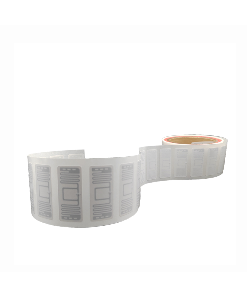 Pegatina rectangular NFC FM13UF0051E   860-960Mhz REGRABABLE 0.5Kb