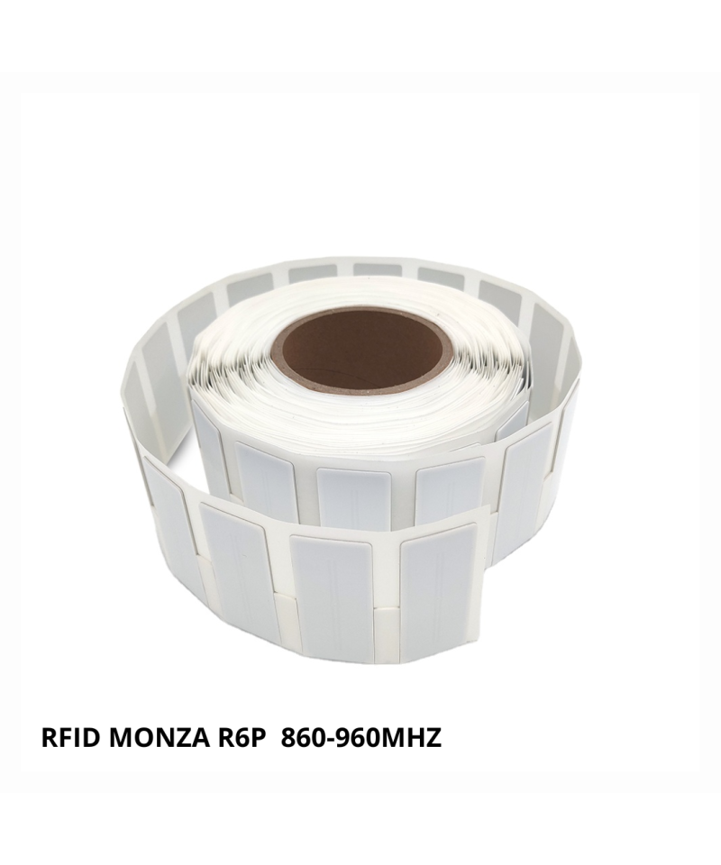 Pegatina RFID Monza r6p  860-960MHZ para metales