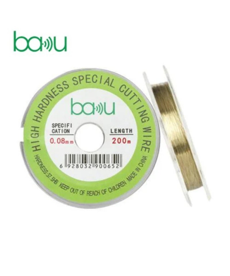 Hilo para separar pantallas BK-200m 0.08mm BAKU