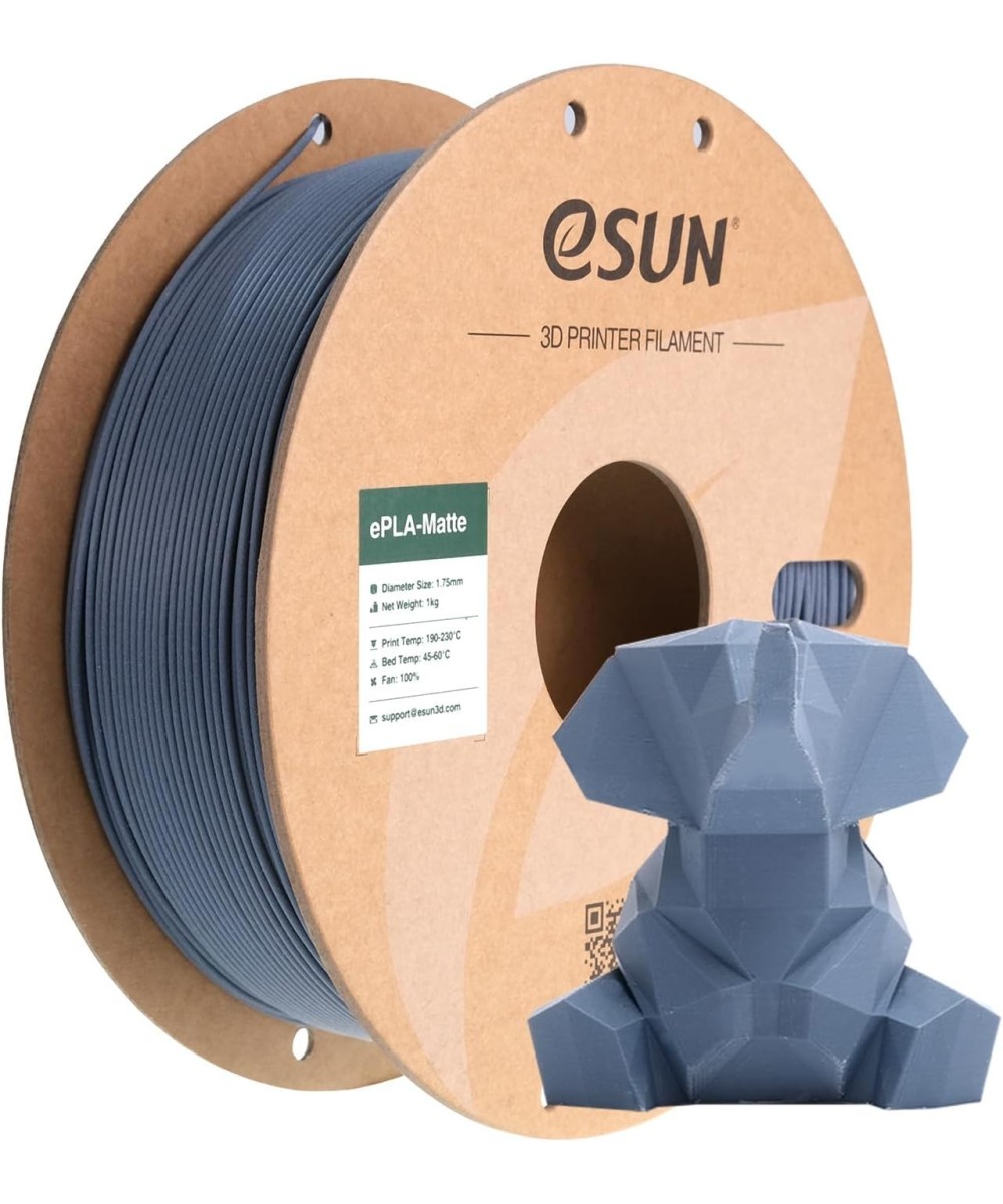 FILAMENTO PLA+ MATTE ESUN 1.75MM 1KG