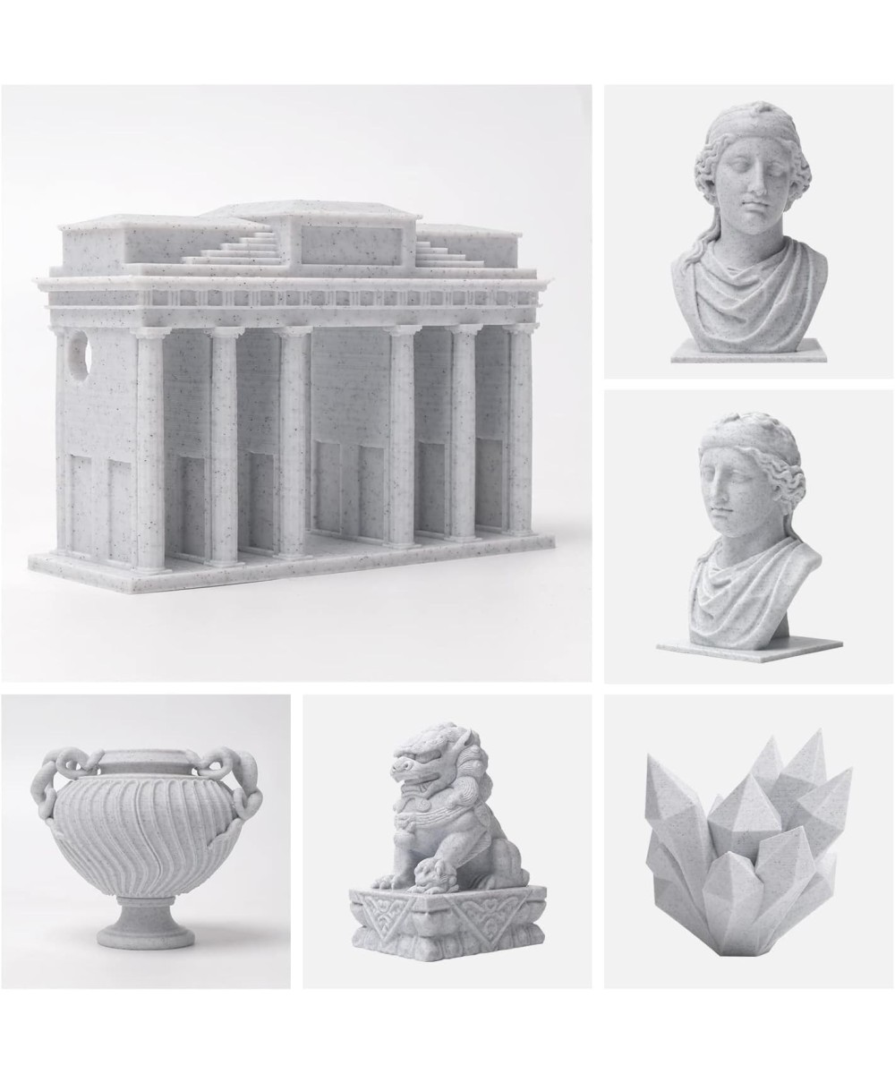 FILAMENTO PLA-MARMOL / MADERA ESUN 1.75MM 1KG