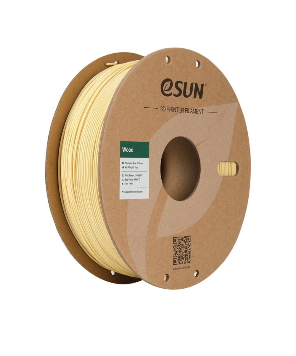 FILAMENTO PLA-MARMOL / MADERA ESUN 1.75MM 1KG