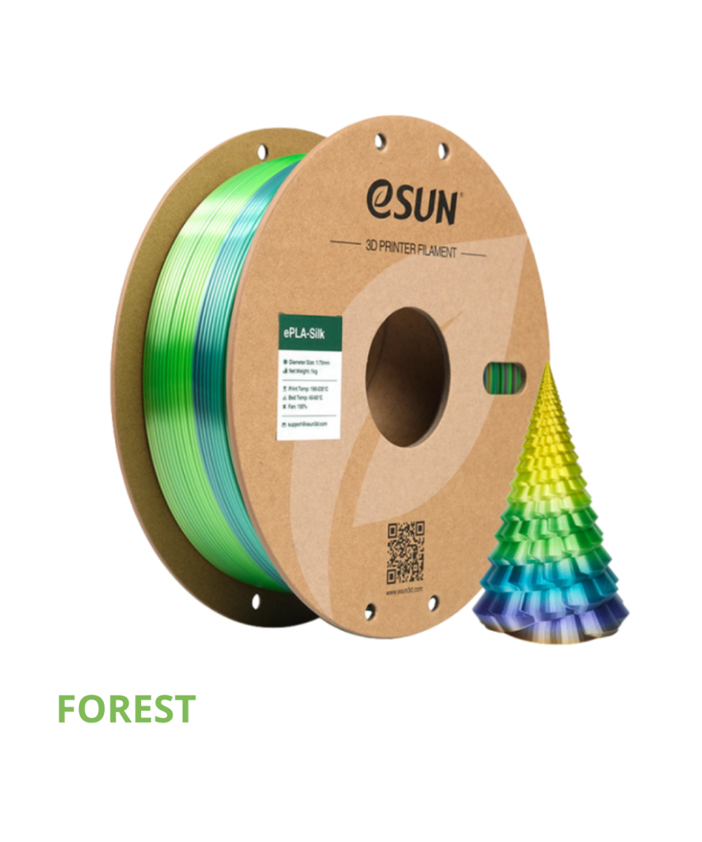 FILAMENTO PLA-SILK ESUN 1.75MM 1KG