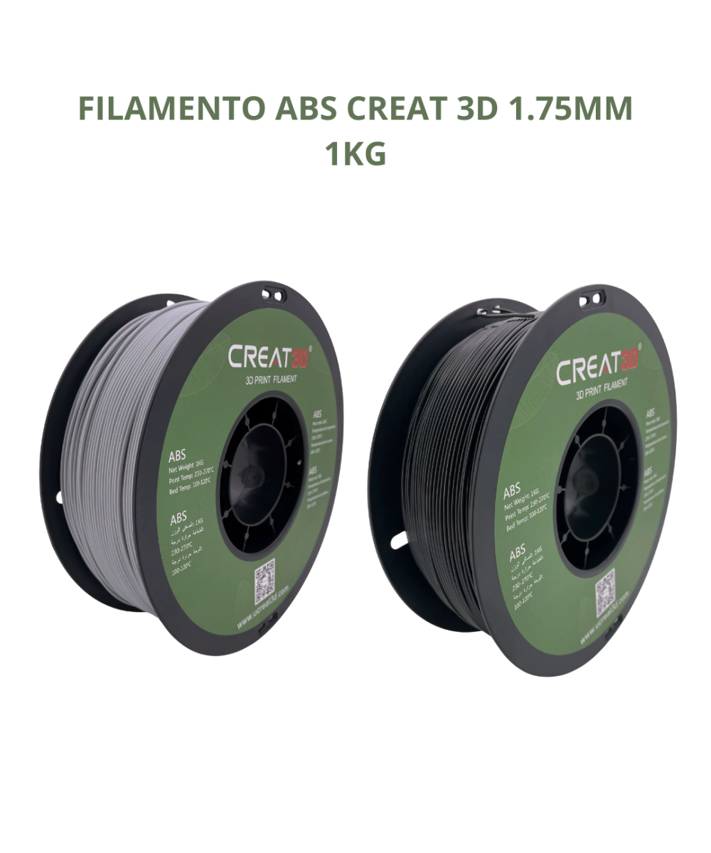 FILAMENTO ABS CREAT 3D 1.75MM 1KG