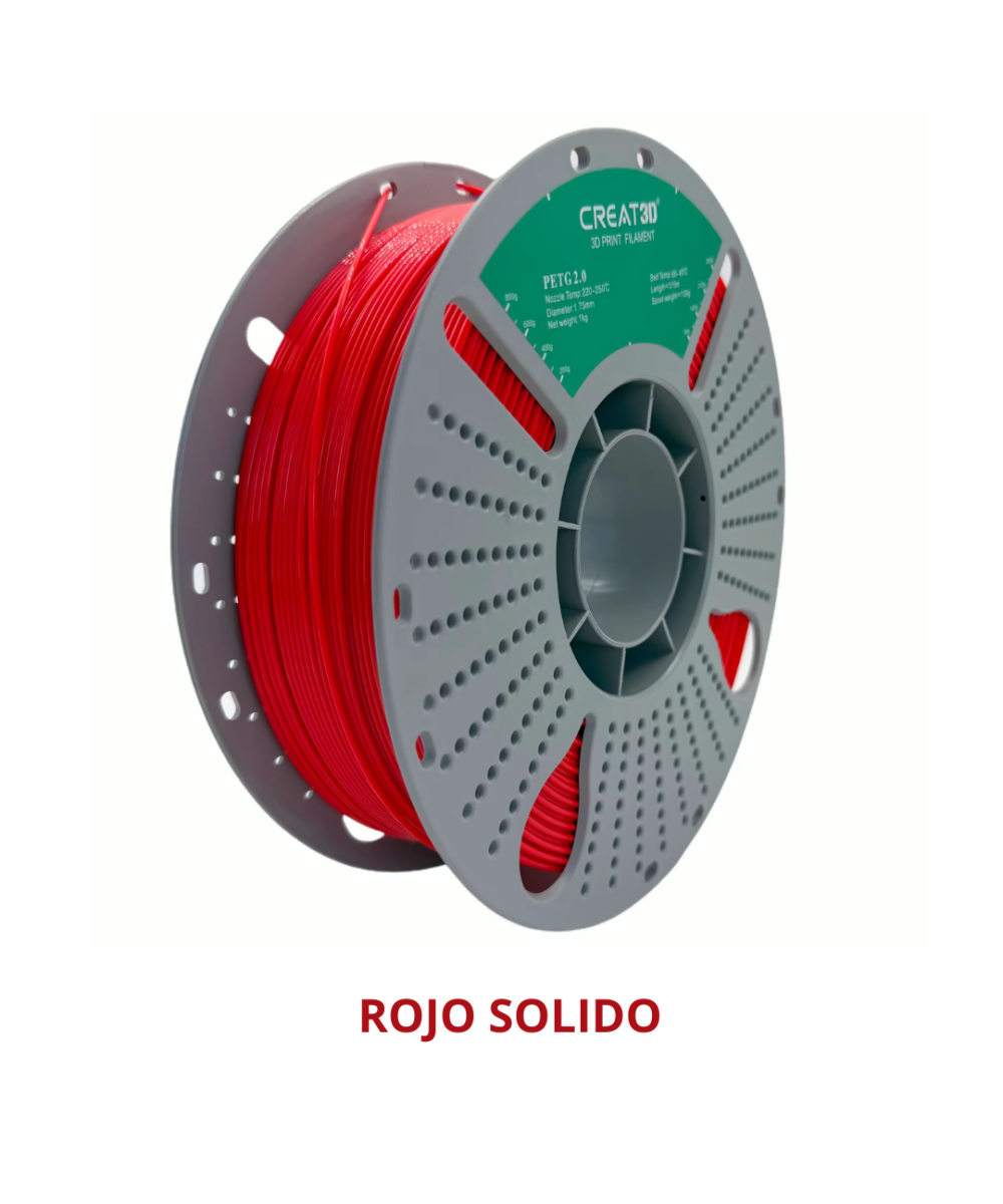 FILAMENTO PETG 2.0 CREAT 3D 1.75MM 1KG