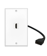Tapadera de pared HDMI Hembra-Hembra