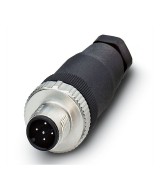 Conector industrial IP67 impermeable tipo aviador de 5 pines M12 macho/hembra 11.98mm