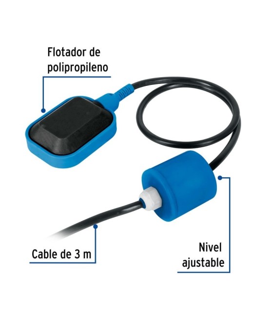 Sensor Flotador para Control de Nivel de Liquidos 3M FOSET