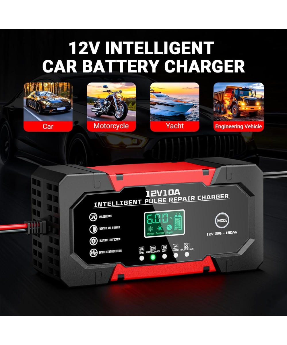 Cargador de bateria de acido YDBAO 12V 10A