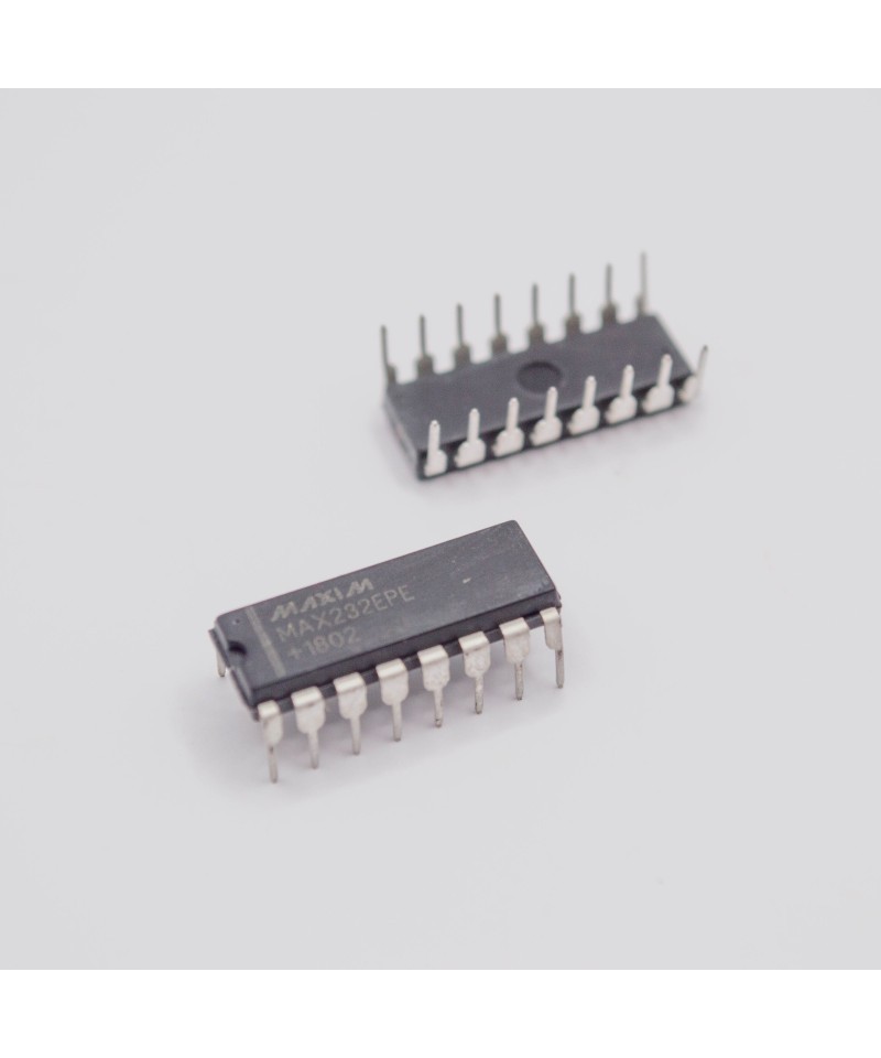 Convertidor de Protocolos MAX232EPE RS-232 a TTL 5V (DIP)