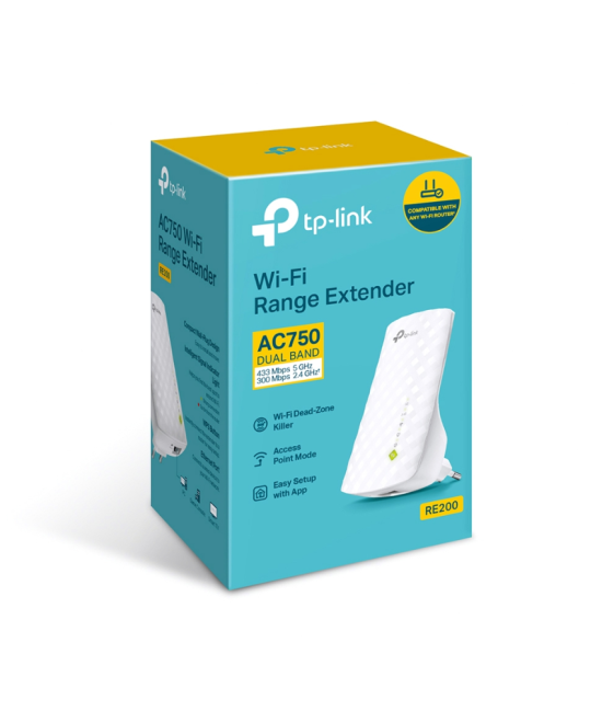 Repetidor Wi-Fi RE200 AC750