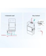 SONOFF TH Elite Interruptor inteligente de monitorización de temperatura y humedad - THR320D