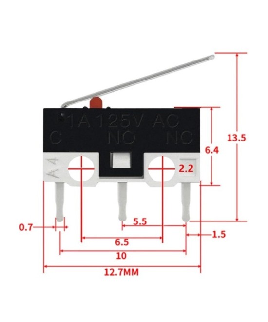 Micro interruptor de fin de carrera MK7 / MK8