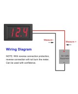 Monitor de Voltaje DC 5-120V