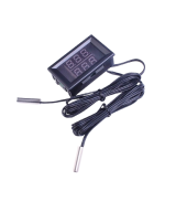 Medidor Digital de Temperatura con 2 Sondas para Interiores