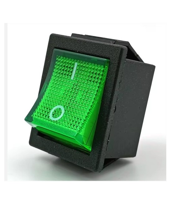 Interruptor KCD7 4 pines con luz