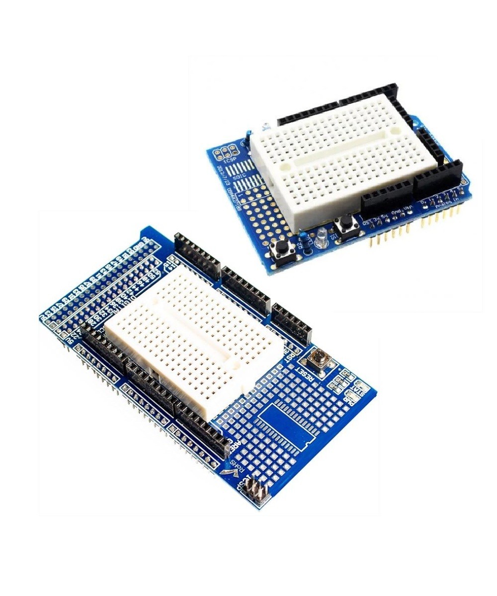 Protoshield para Arduino UNO/Mega con Protoboard de 170 Puntos