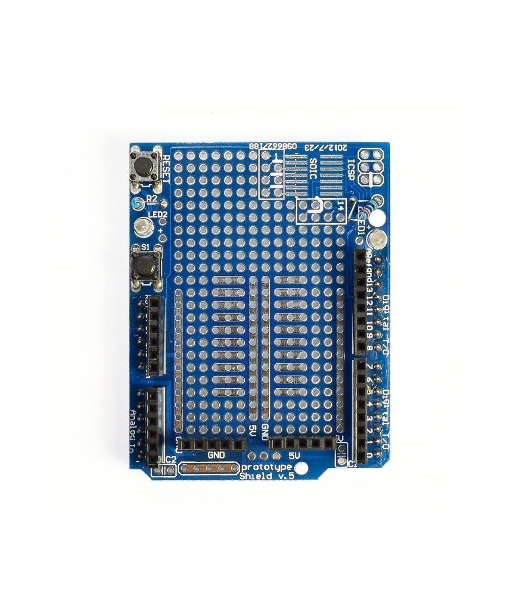 Protoshield para Arduino UNO/Mega con Protoboard de 170 Puntos