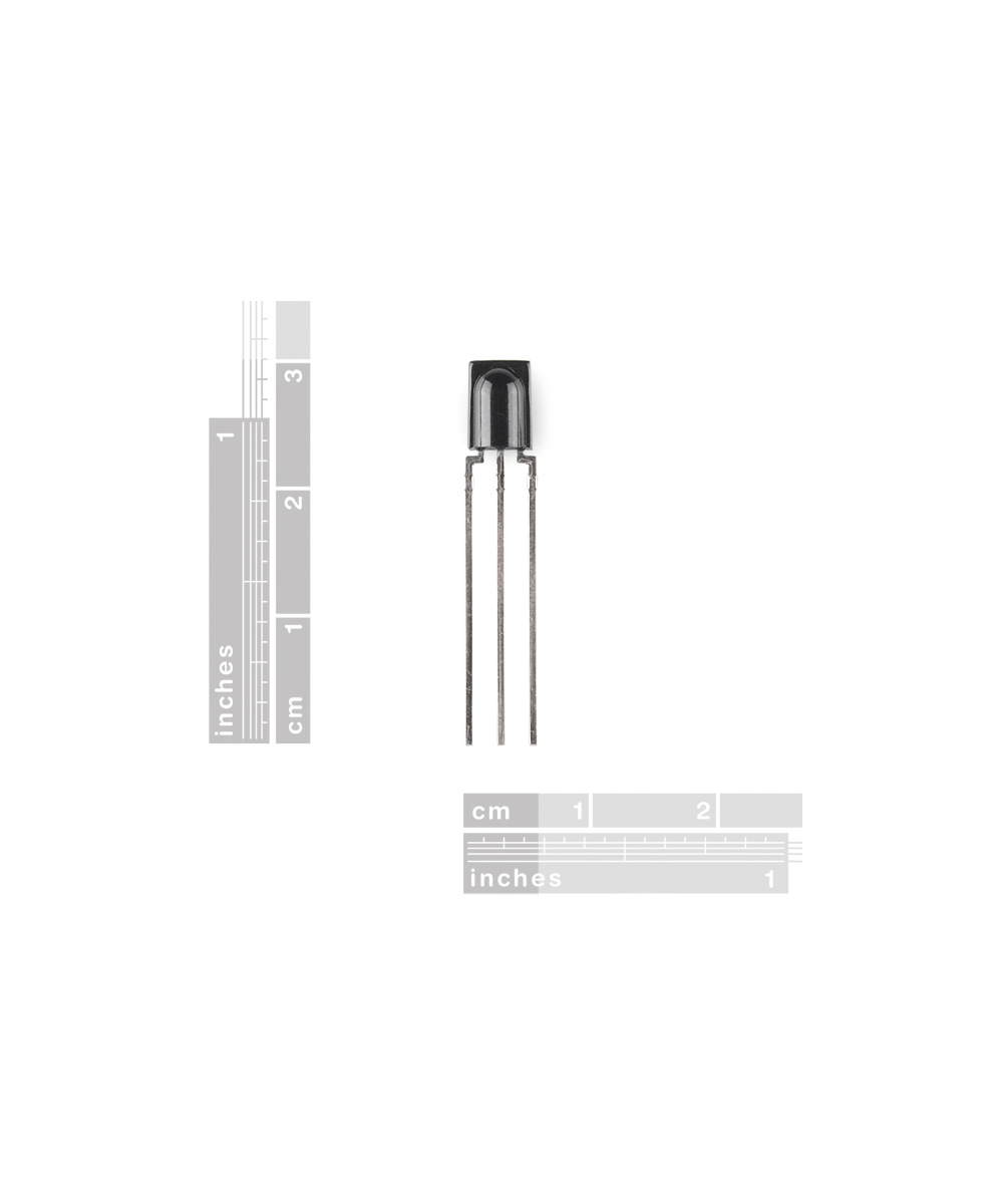 Diodo Infrarrojo Receptor 0038/VS18388 (5 unidades)