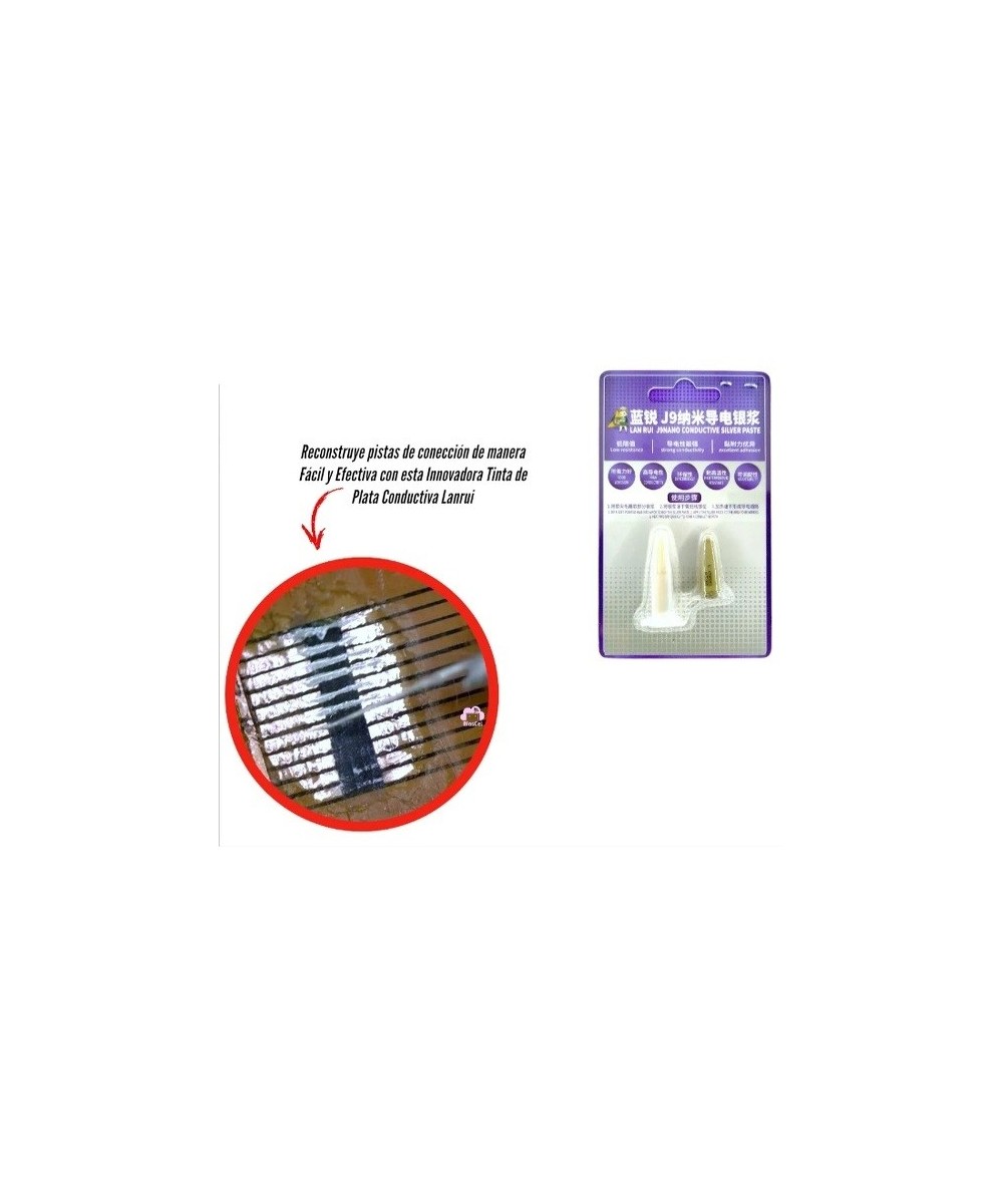 Pasta de Plata Conductora Lanrui J9 Nano