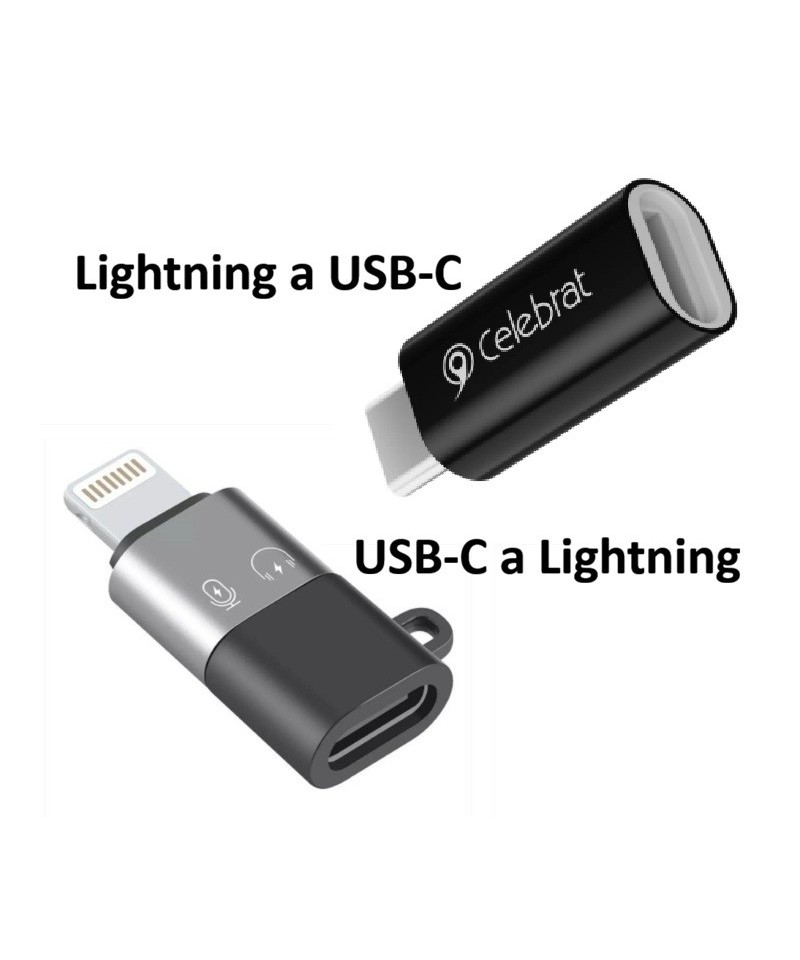 Adaptador de Carga de USB-C a Lightning / Lightning a USB-C