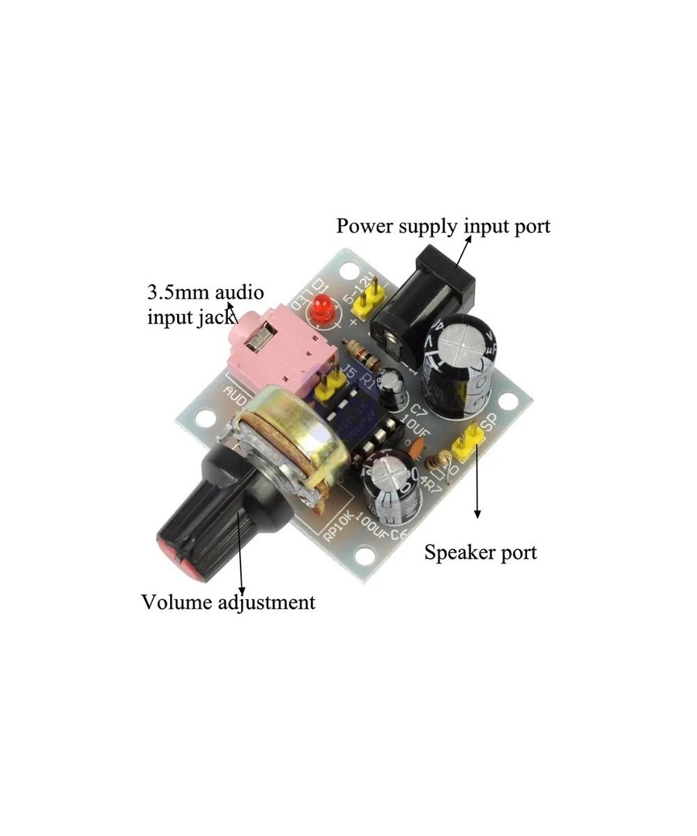 tarjeta amplificador de audio LM386 3-12V
