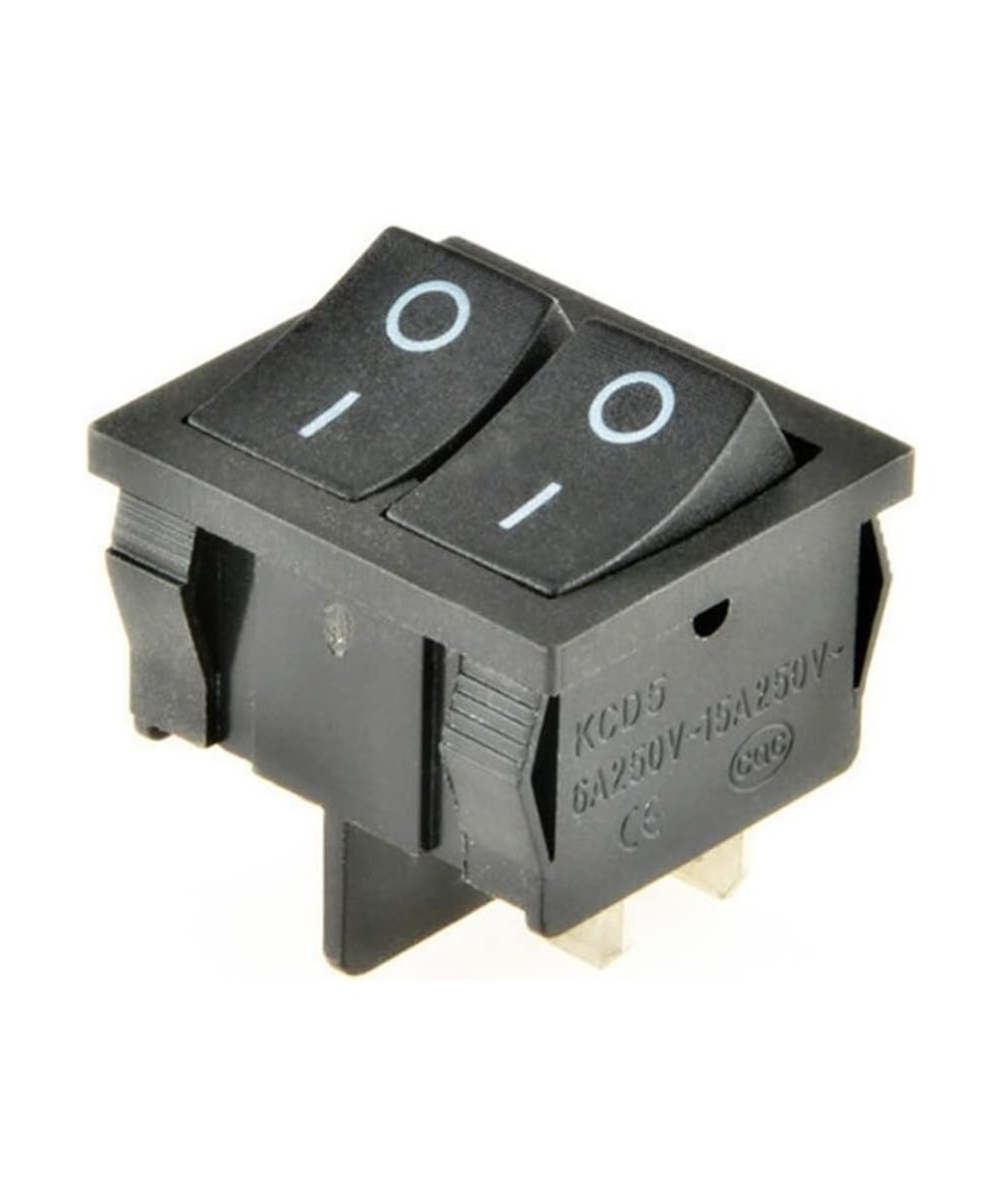 Interruptor doble ON/OFF KCD1 4 pines