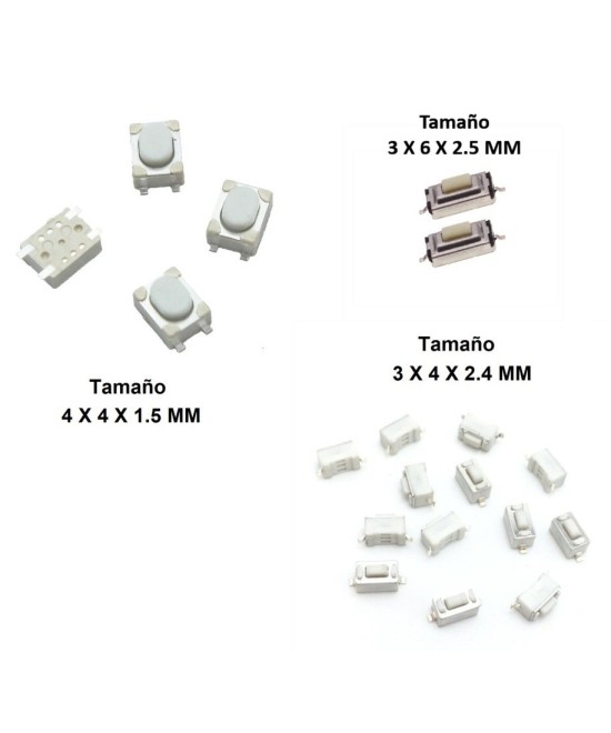 Micro Interruptor Push Button SMD (5U)