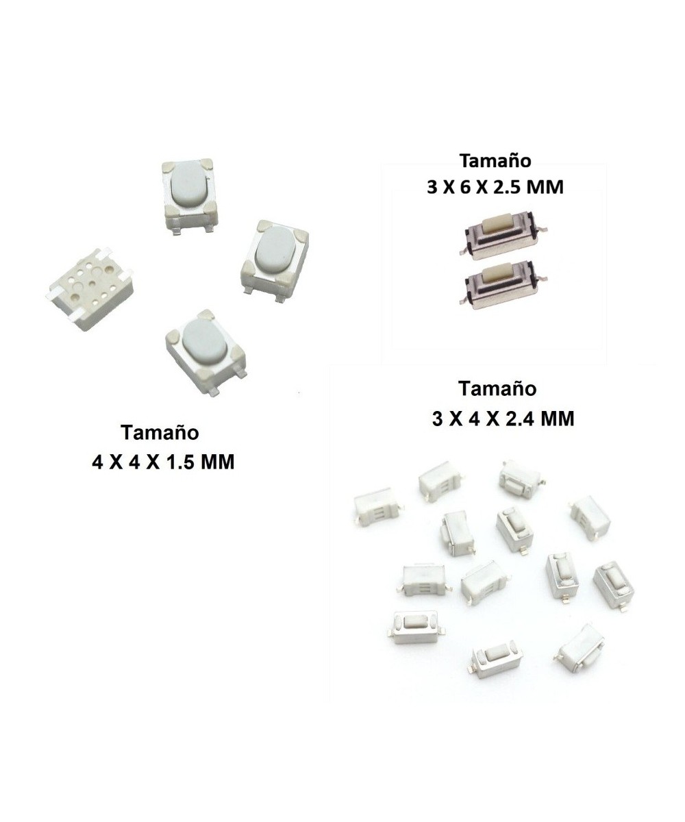 Micro Interruptor Push Button SMD (5U)