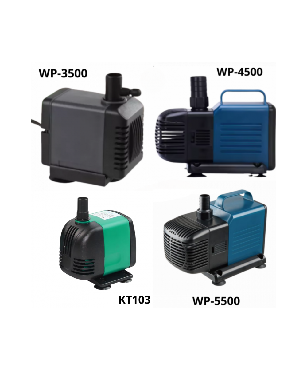 Bomba Sumergible SOBO 110V 60Hz WP3500 / WP4500 / KT103 / V1000F / WP5500
