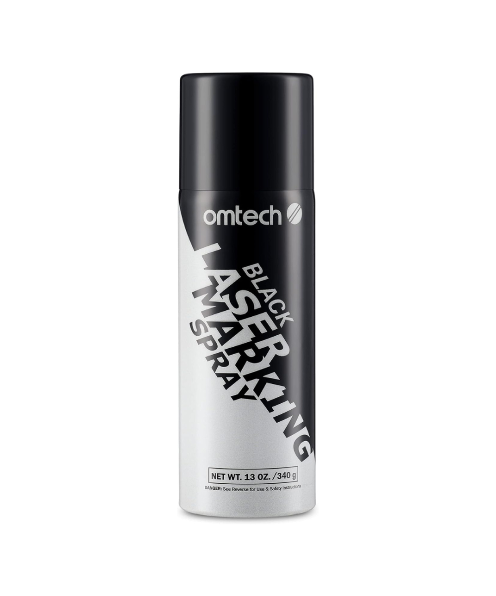 Spray OMTECH para grabadora laser color negro 8oz / 13oz