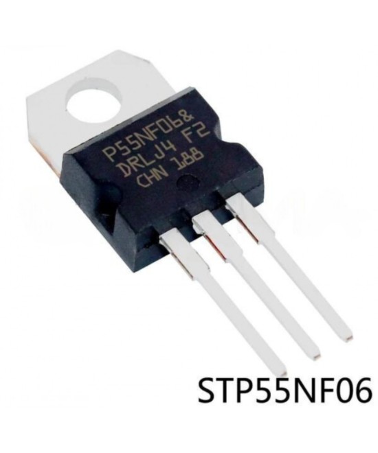 Transistor MOSFET STP55NF06 (TO)