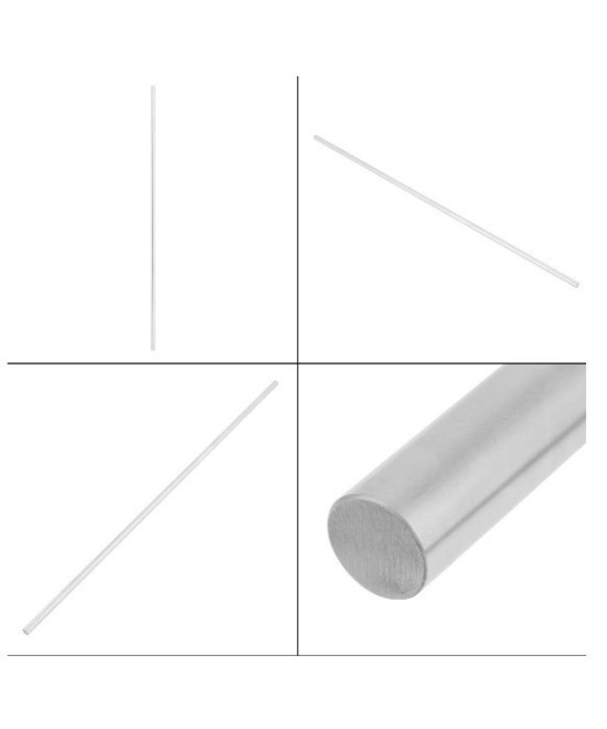 Varilla lisa de acero inoxidable de 8mm de diametro 500/1000mm de largo