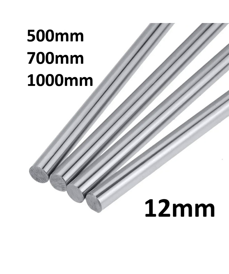 Varilla lisa de acero inoxidable de 12mm de diametro  500/700/1000mm de largo