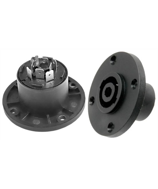 Conector Speakon Redondo  8 pines para montaje