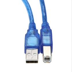 Cable para Arduino USB 2.0 tipo A macho a tipo B macho 30/50/100CM Tamaño  30CM