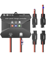 Controlador de carga solar LiFePO4 GEL AGM 12V 10A VOLTSET