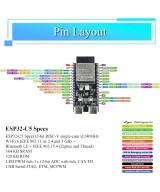 Tarjeta de Desarrollo ESP32-C5 Dual-Band Wi-Fi 6 & Bluetooth 5