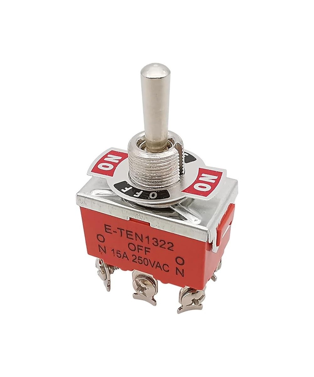 Interruptor de Palanca 6 Pines ON-Off-ON 15A 250V E-TEN1322