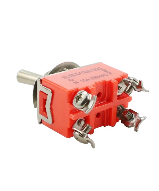 Interruptor de Palanca 4 Pines ON-Off 15A 250V E-TEN1221
