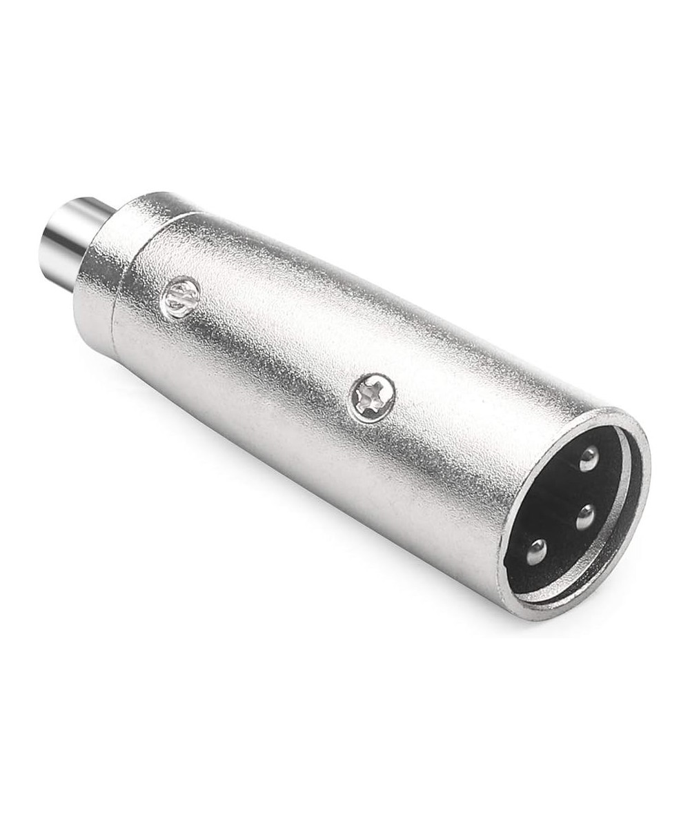 Adaptador XLR macho a RCA hembra