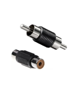 Acoplador RCA hembra-hembra / macho-macho